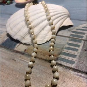 Vintage MOP Beaded Necklace